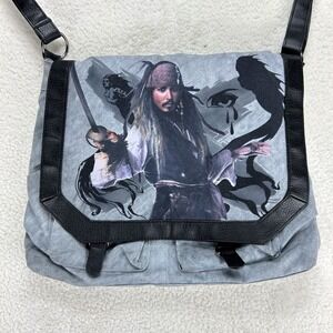Pirates Of Caribbean Walt Disney Messenger Bag Stain‎ "Read"
